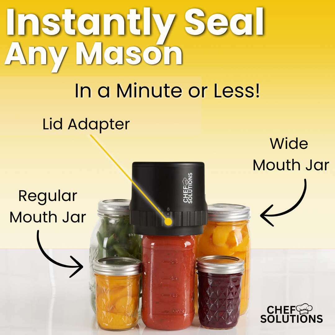 Mason Jar Vacuum Sealer Kit