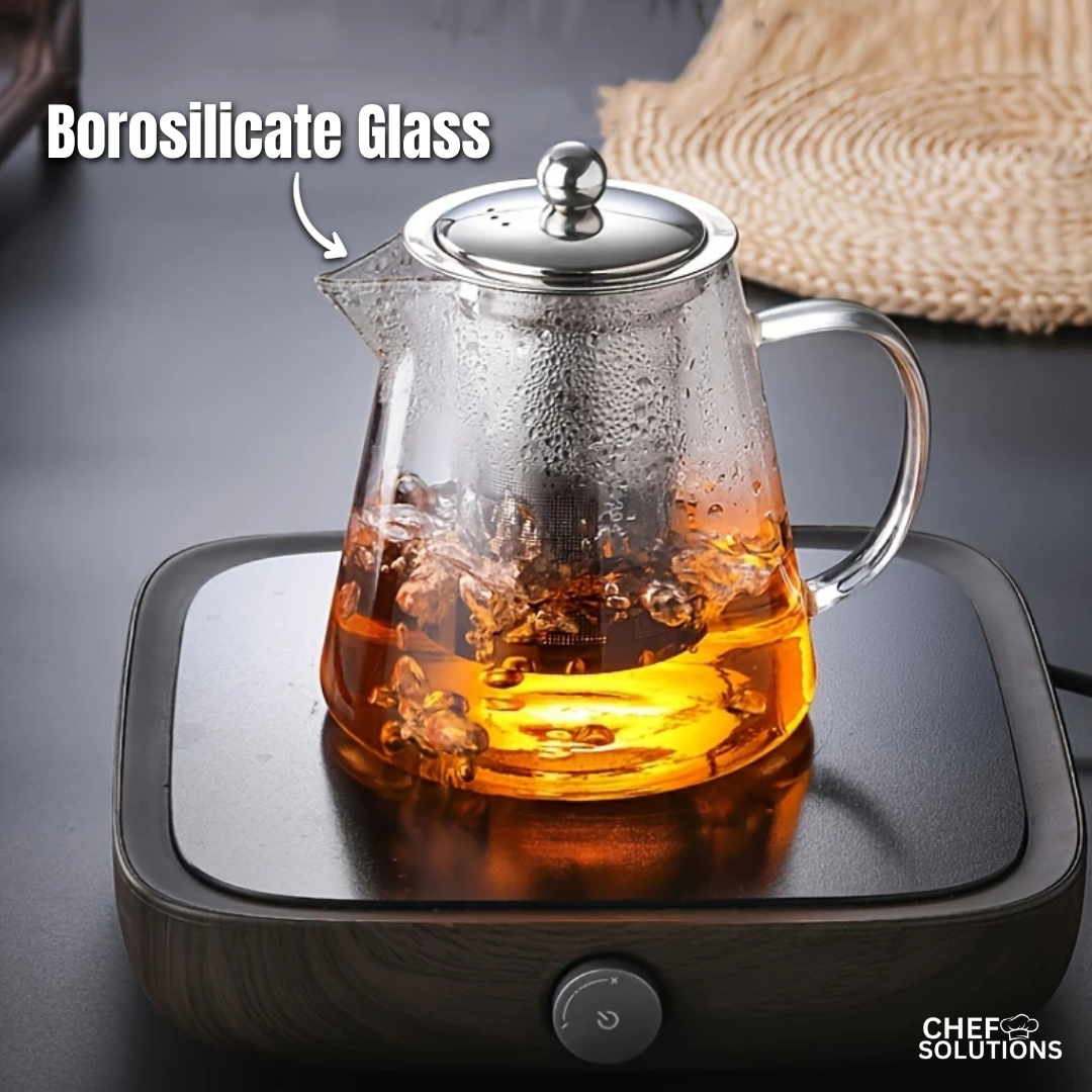 Heat Resistant Glass Teapot