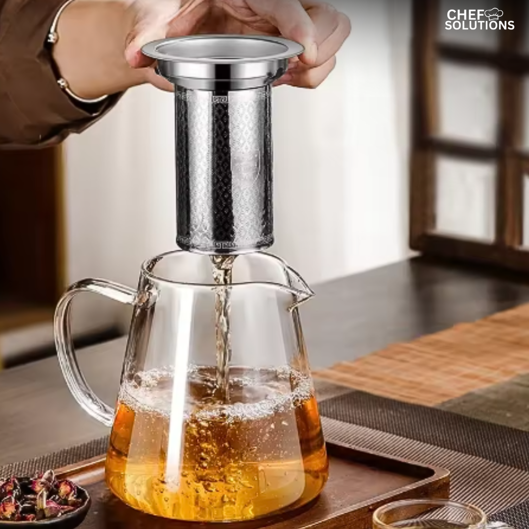 Heat Resistant Glass Teapot