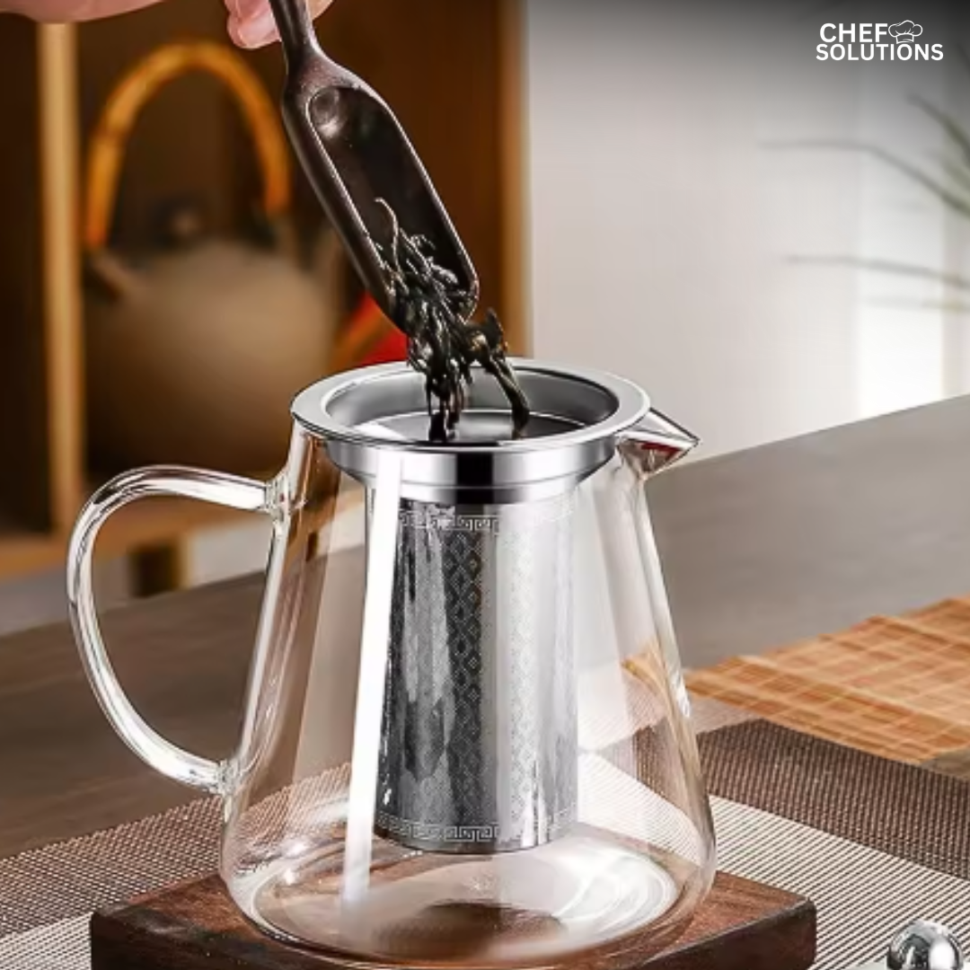 Heat Resistant Glass Teapot
