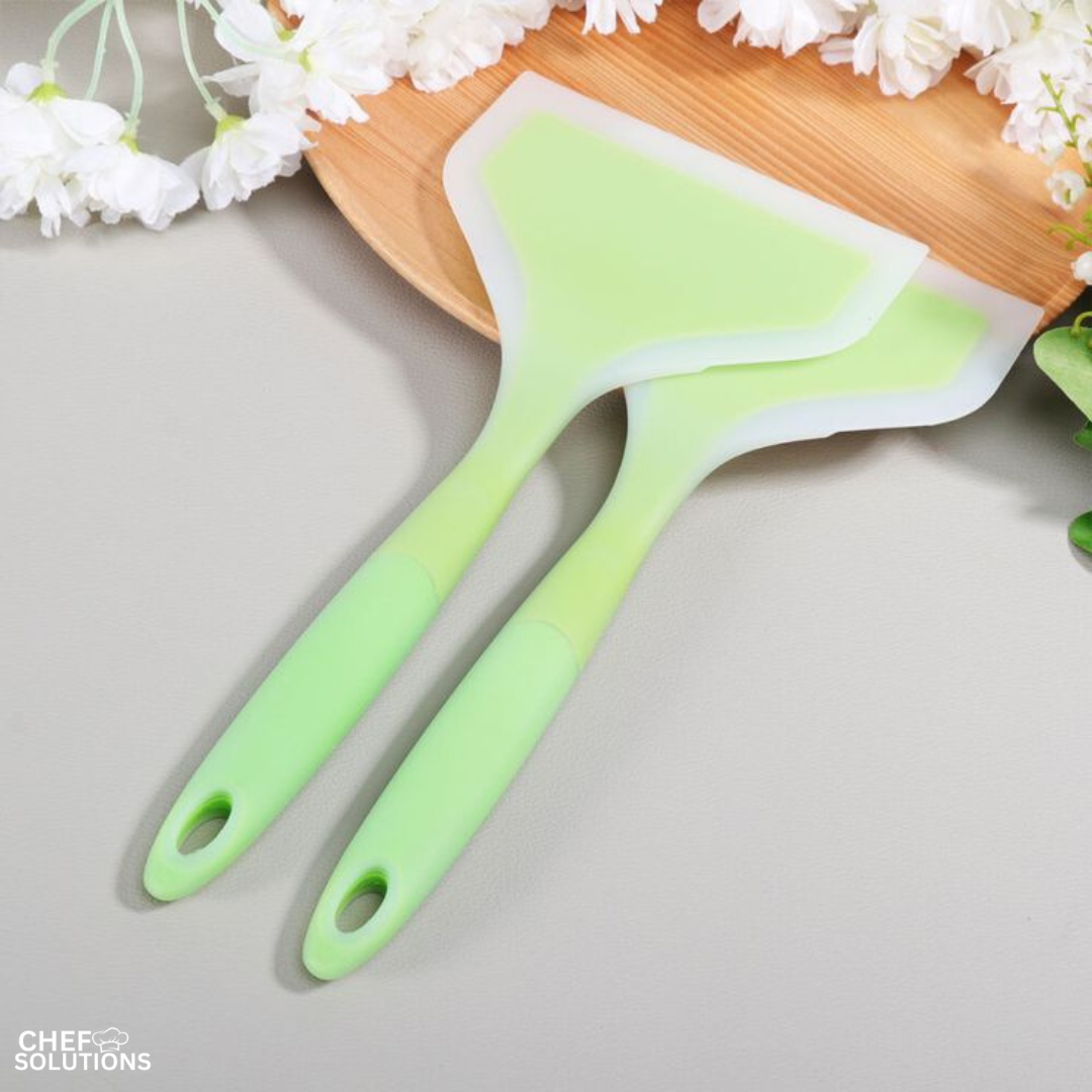 Silicone Wrapped Plastic Spatula