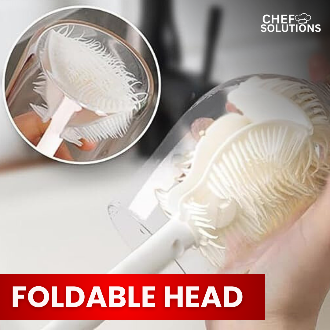 360° cleaning brush