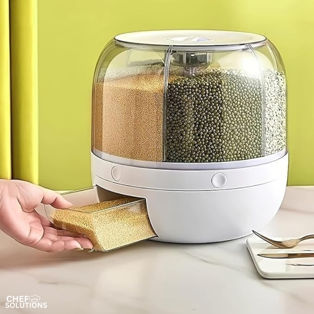 Rotating Grain Dispenser