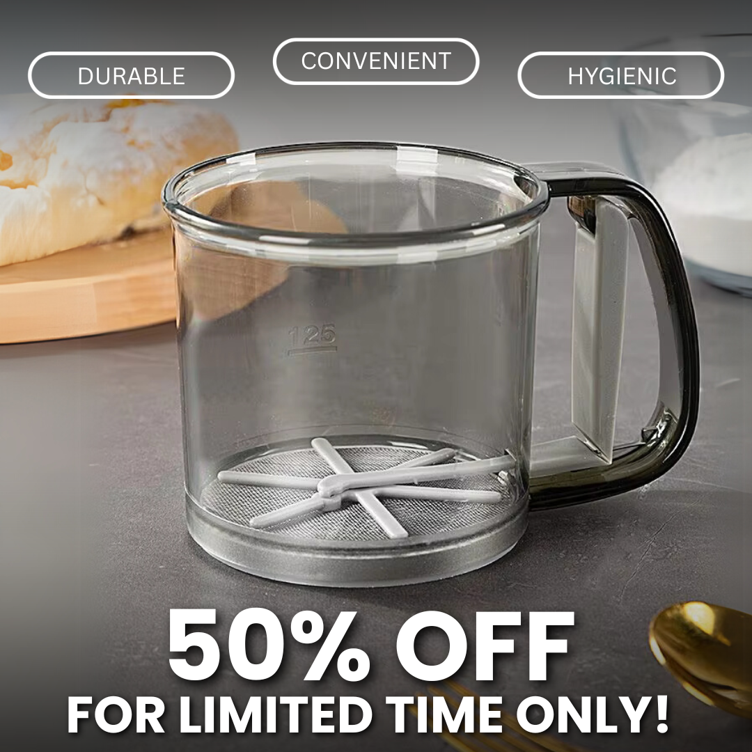 Hand Press Flour Sifter