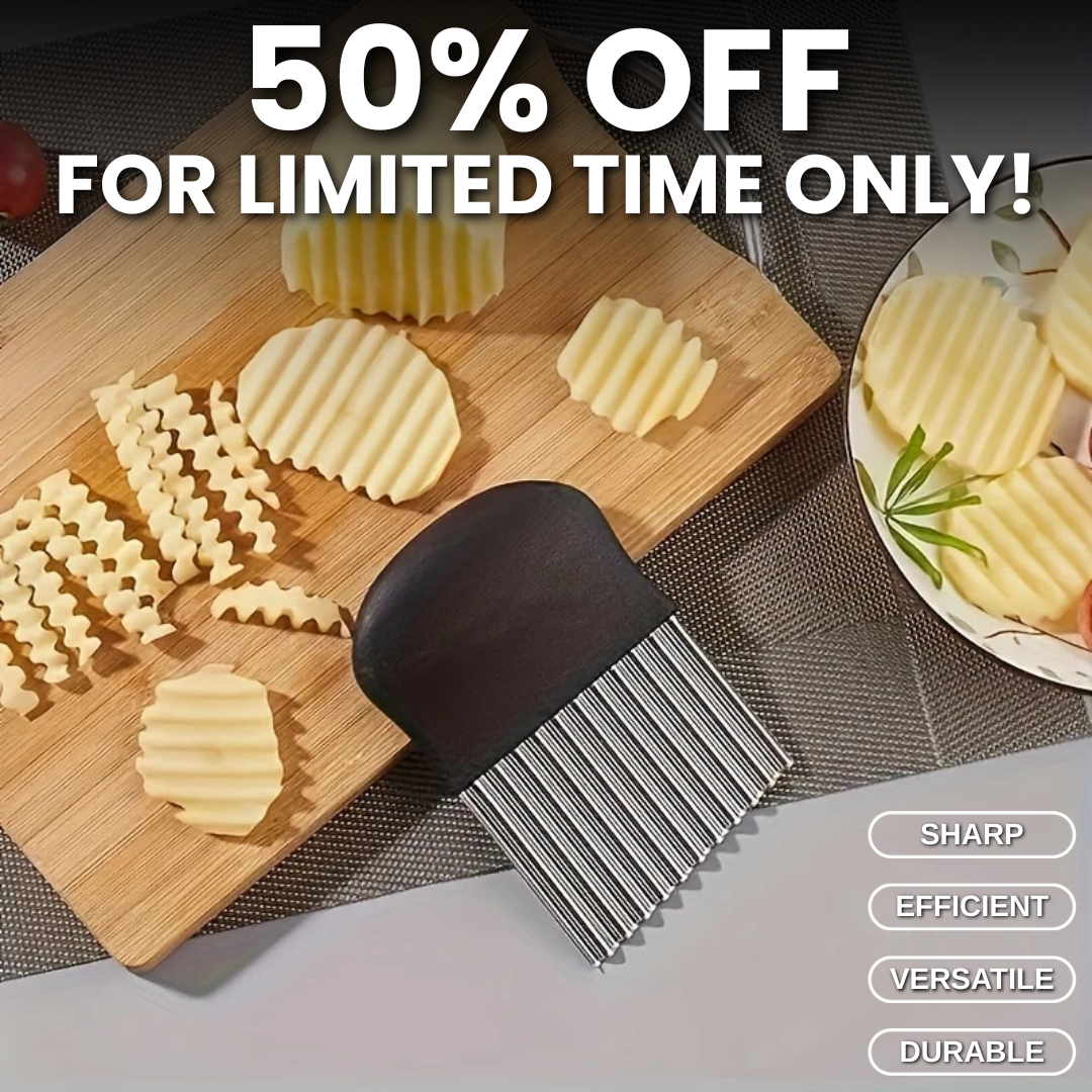 Stainless Steel Crinkle Cutter