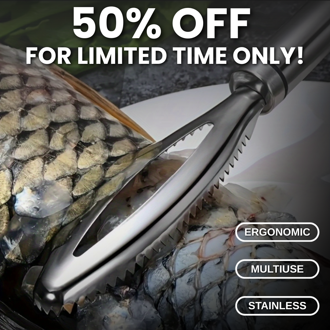 Easy Fish Scales Scraper