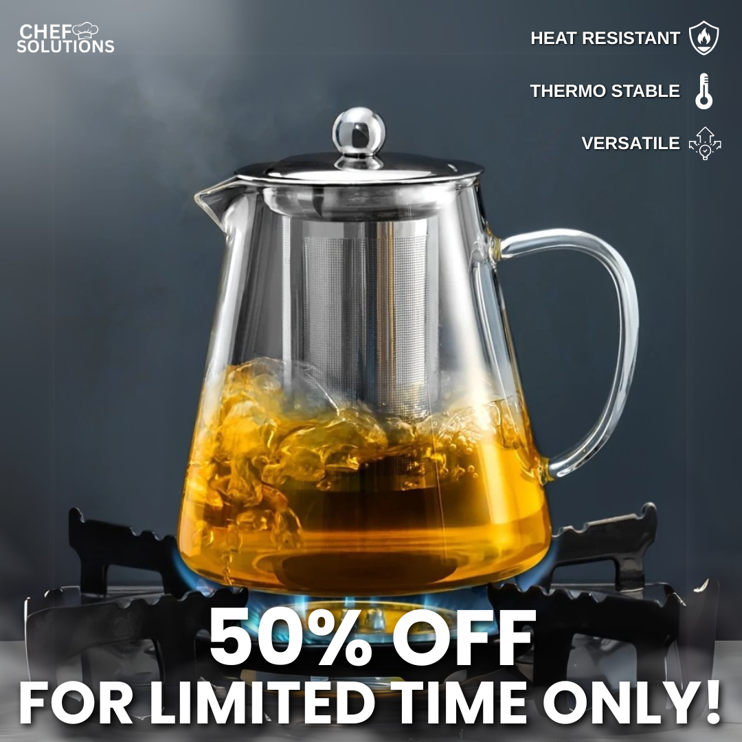 Heat Resistant Glass Teapot