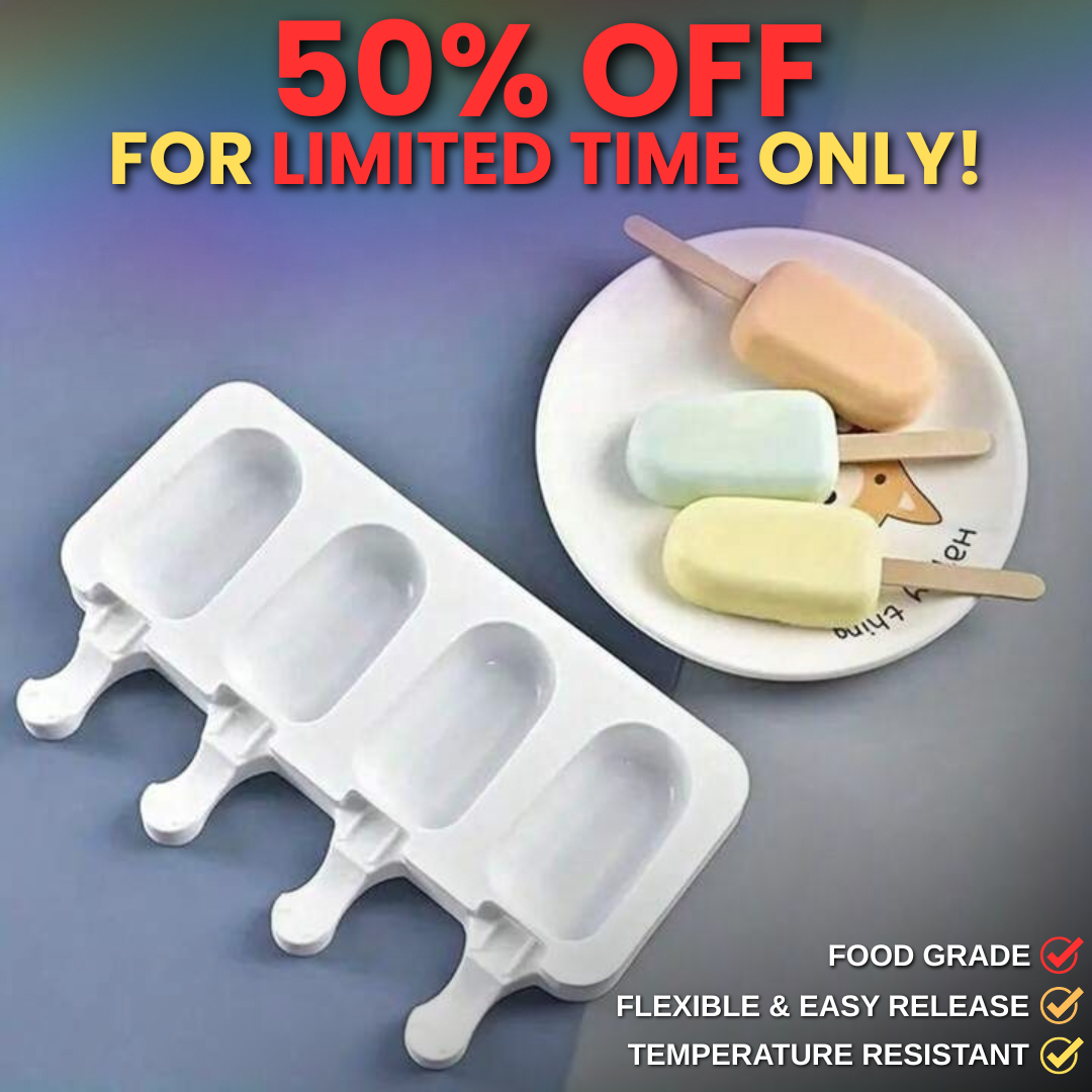 Food Grade Silicone Popsicle Molds