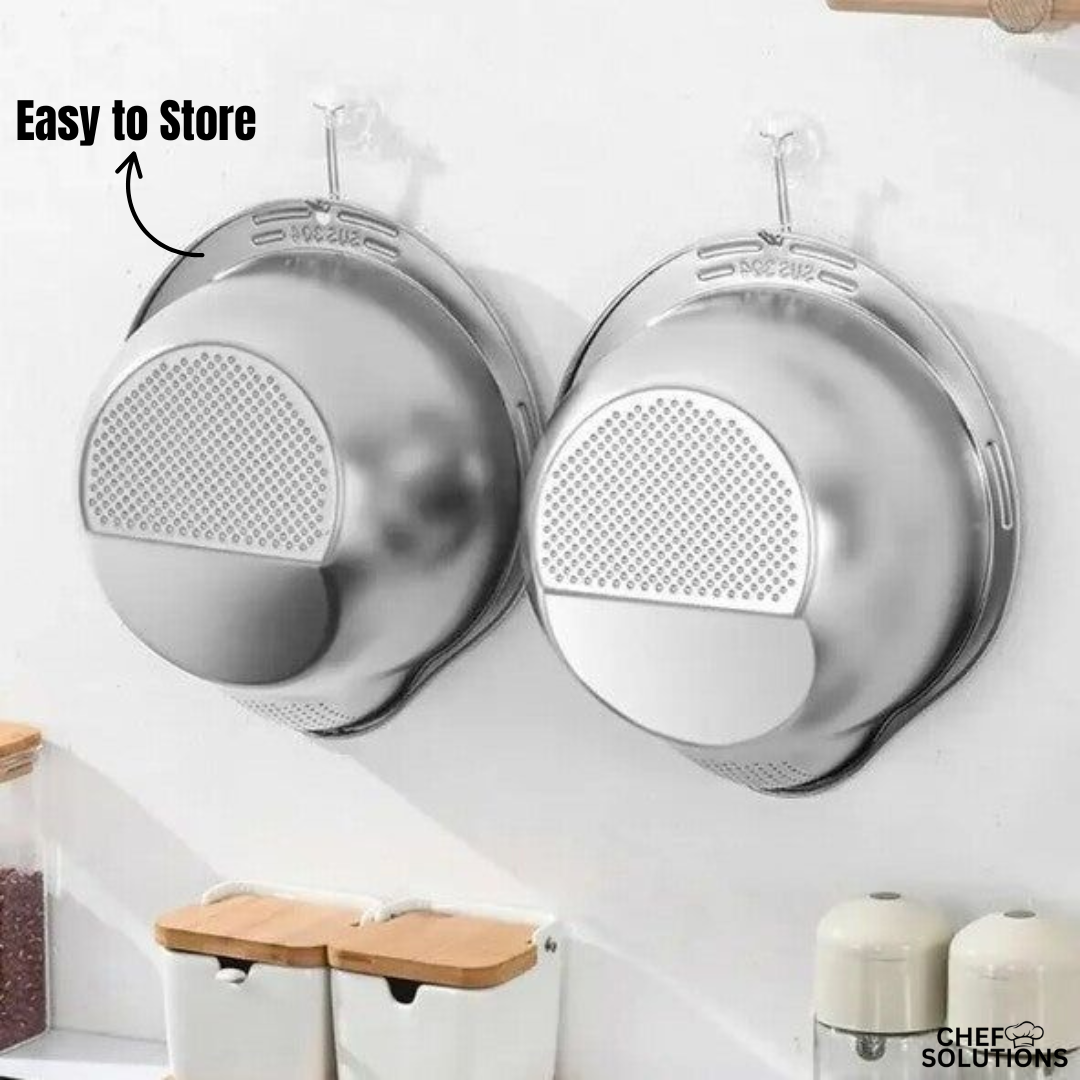 Premium Stainless Steel Rice Strainer