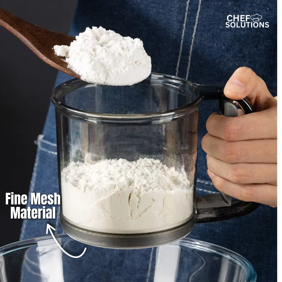Hand Press Flour Sifter