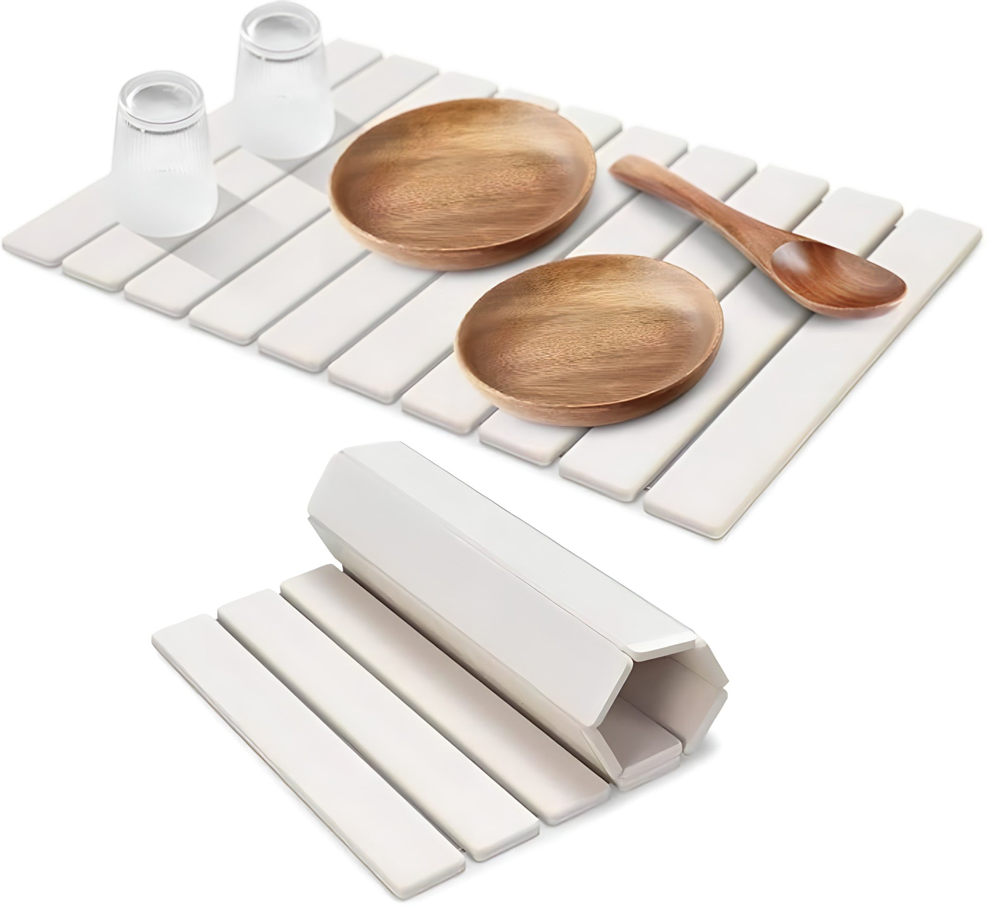 Stone Dish DryingMat - Dark Grey