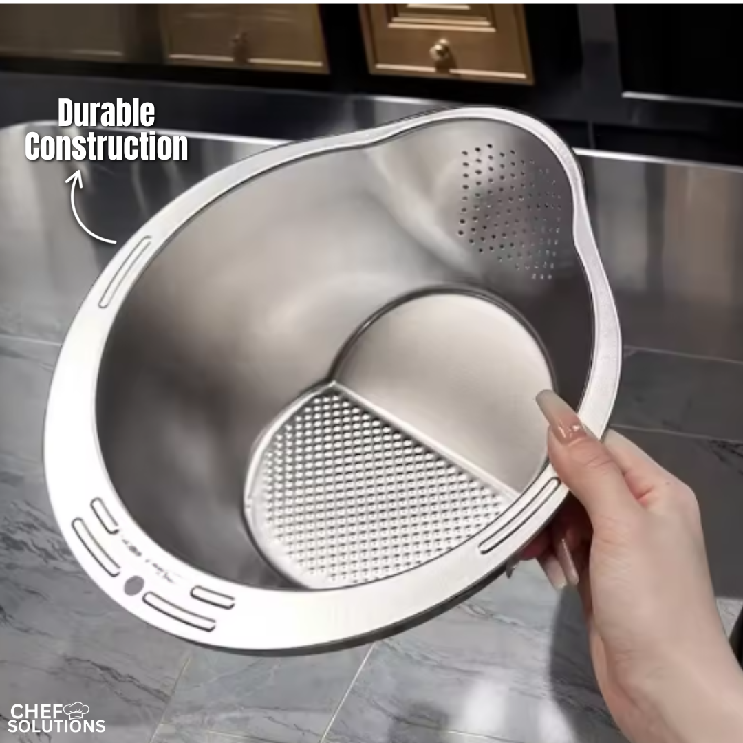 Premium Stainless Steel Rice Strainer
