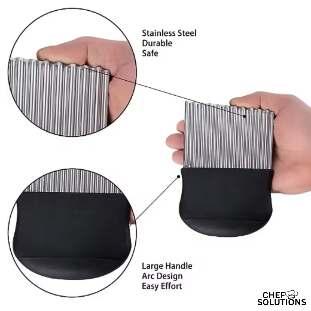 Stainless Steel Crinkle Cutter