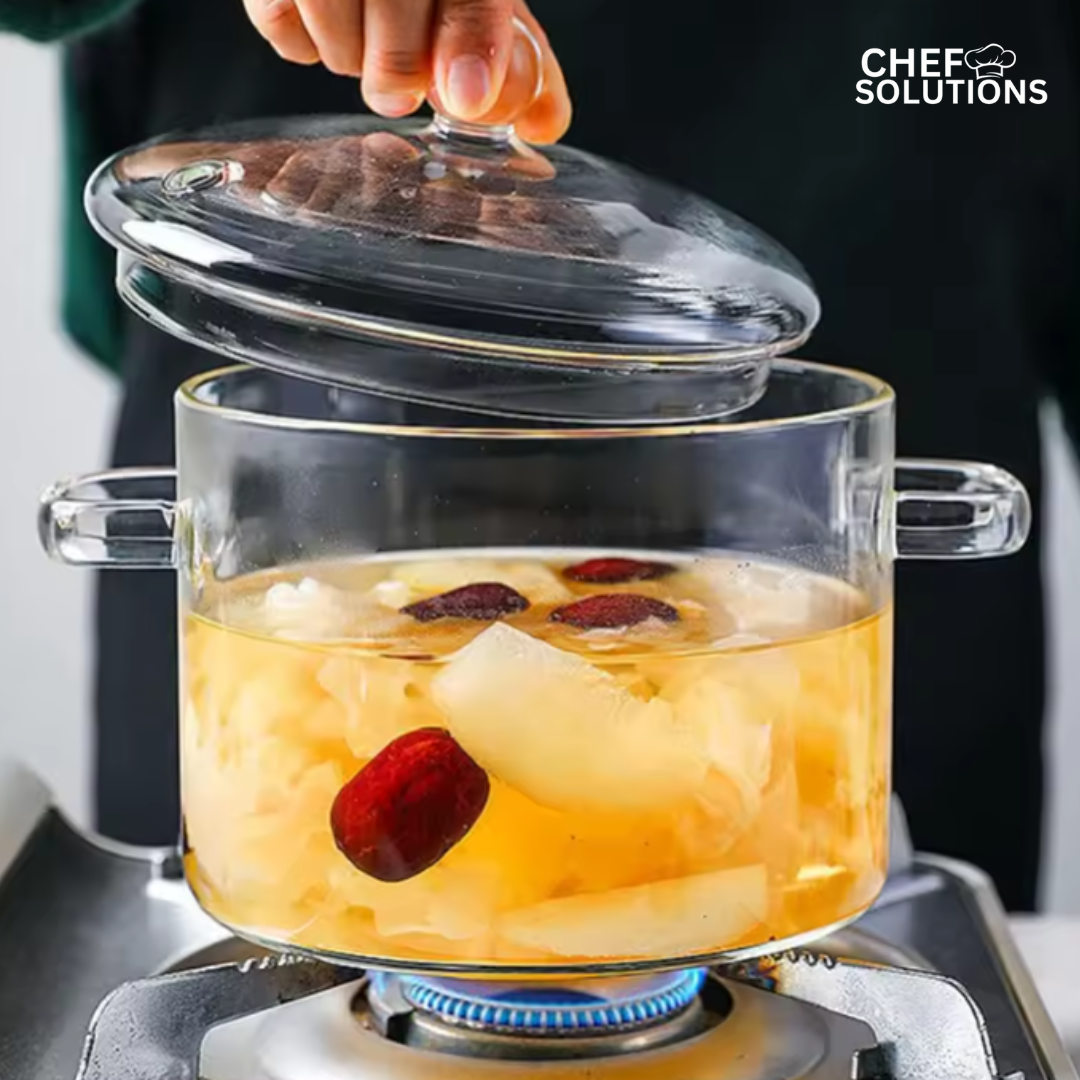 Premium Glass Soucepan