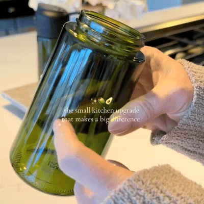 Oil dispenser pouring demonstration
