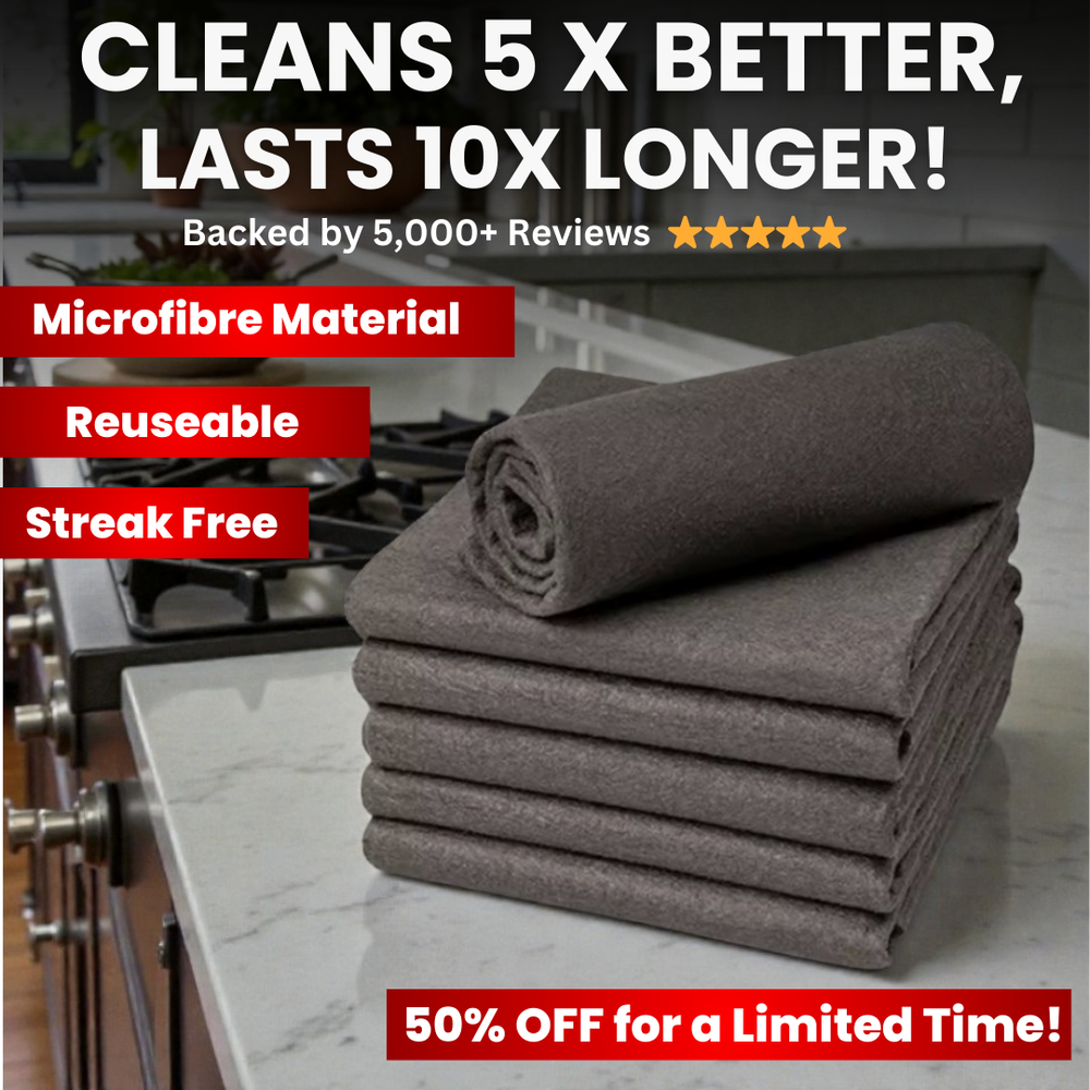 Magic Loth the Magic Cloth - Premium Microfibre (10 Pack)