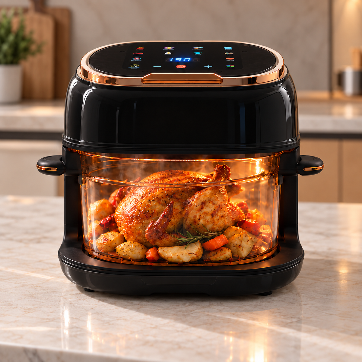 Premium Glass Air Fryer