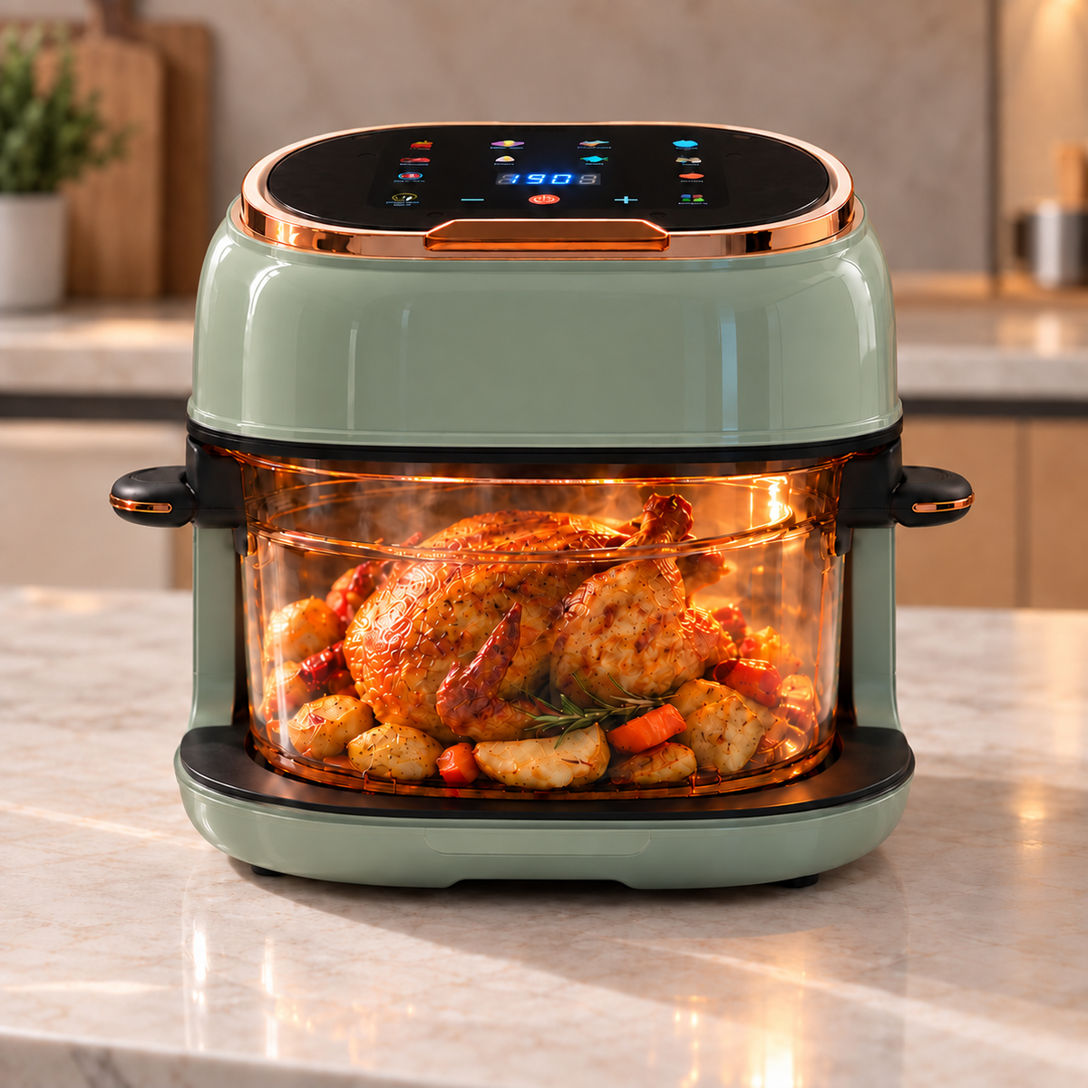 Premium Glass Air Fryer
