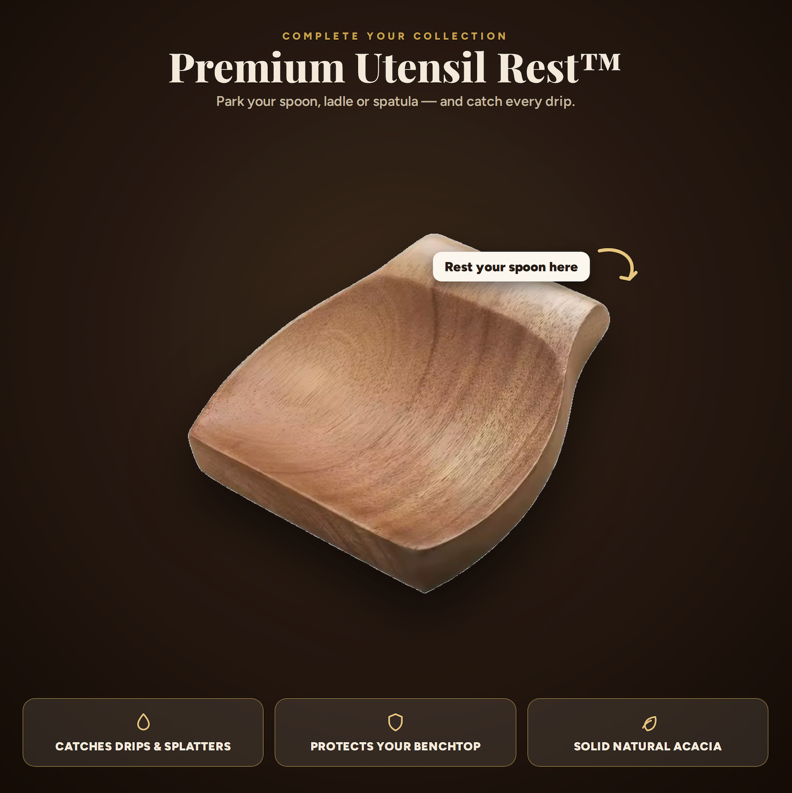 Premium Utensil Rest™