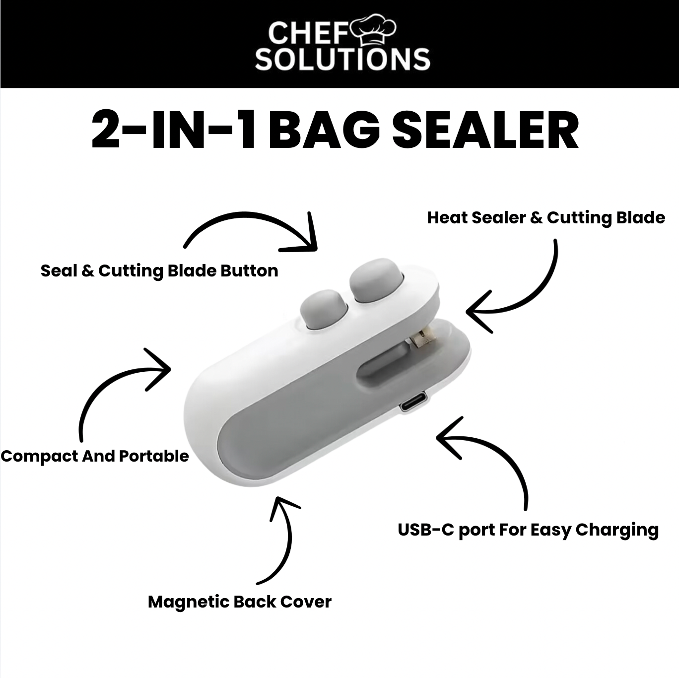 2 in 1 Bag Sealer