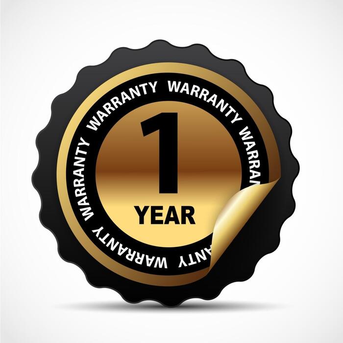 1 YEAR WARRANTY